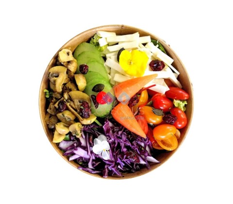 Salade Conception Crudités et Cranberries en livraison et a emporter