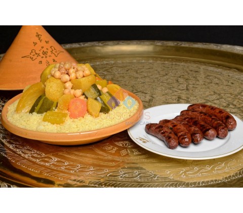 Couscous Box Merguez, livraison couscous box et plateau repas