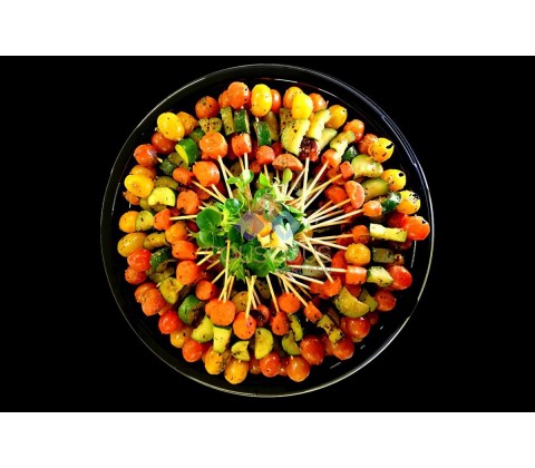 Brochettes Fraicheur Végétarienne