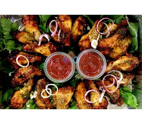 Ailerons de Poulet Marinés et Rôtis