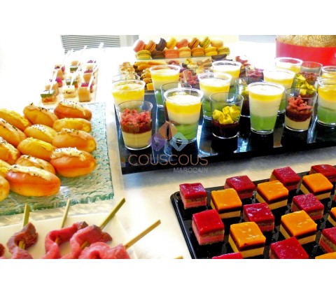 lunch chaud & froid (16 pièces)