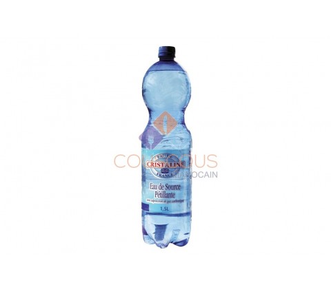 Pack 12 Cristaline gazeuse 1,5L
