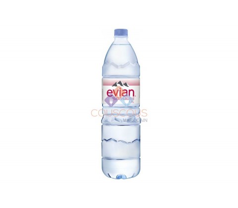 Pack 12 Evian 1,5L