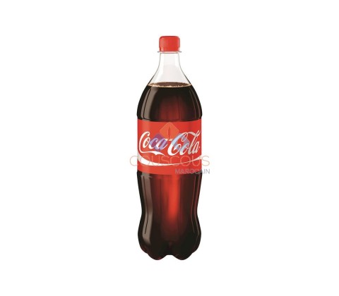 12 Coca-Cola Bouteilles de 1L25