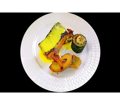 Pavé de Saumon Rôti Aux Épices