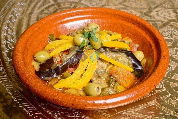 Zaalouk ou Caviar d'aubergine