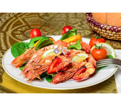 Brochette de Gambas