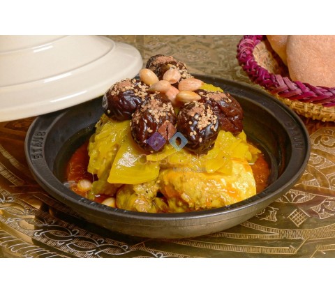 Tajine  Poulet Fermier Agen-Mogador